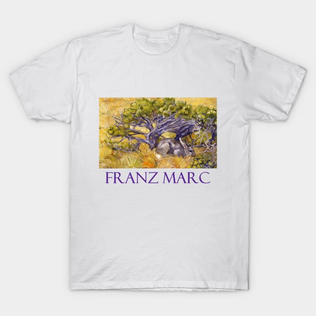 Wild Rabbit by Franz Marc T-Shirt by Naves